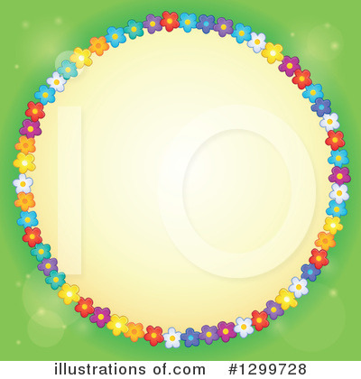 Royalty-Free (RF) Flowers Clipart Illustration by visekart - Stock Sample #1299728