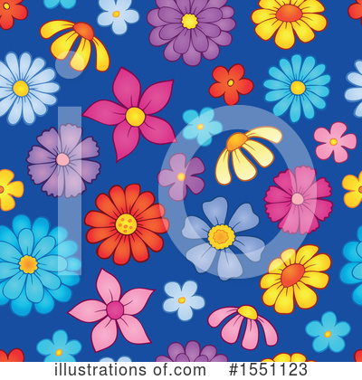 Royalty-Free (RF) Flowers Clipart Illustration by visekart - Stock Sample #1551123