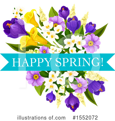 Royalty-Free (RF) Flowers Clipart Illustration by Vector Tradition SM - Stock Sample #1552072