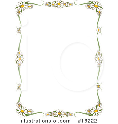 Royalty-Free (RF) Flowers Clipart Illustration by Maria Bell - Stock Sample #16222