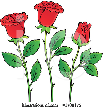Rose Clipart #1708175 by visekart