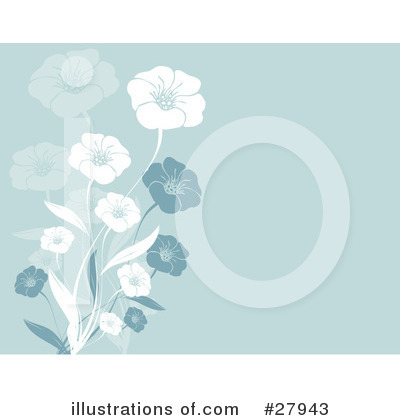 Royalty-Free (RF) Flowers Clipart Illustration by KJ Pargeter - Stock Sample #27943