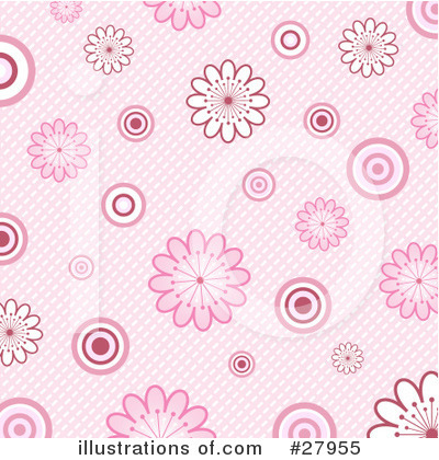 Royalty-Free (RF) Flowers Clipart Illustration by KJ Pargeter - Stock Sample #27955