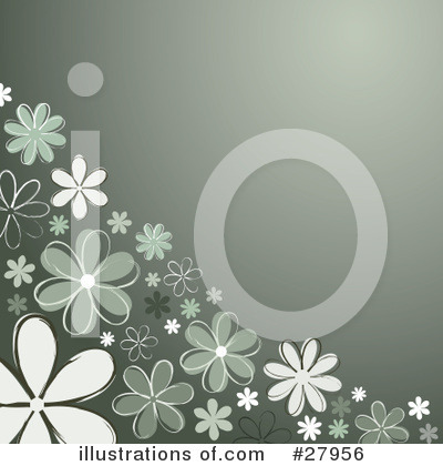 Royalty-Free (RF) Flowers Clipart Illustration by KJ Pargeter - Stock Sample #27956