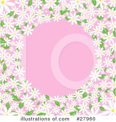 Royalty-Free (RF) Flowers Clipart Illustration by KJ Pargeter - Stock Sample #27960
