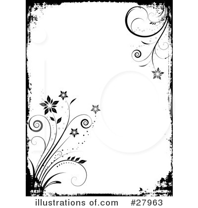 Royalty-Free (RF) Flowers Clipart Illustration by KJ Pargeter - Stock Sample #27963