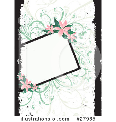 Royalty-Free (RF) Flowers Clipart Illustration by KJ Pargeter - Stock Sample #27985