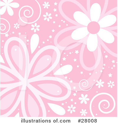 Royalty-Free (RF) Flowers Clipart Illustration by KJ Pargeter - Stock Sample #28008