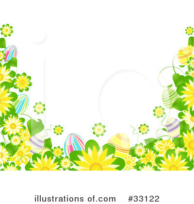 Royalty-Free (RF) Flowers Clipart Illustration by elaineitalia - Stock Sample #33122