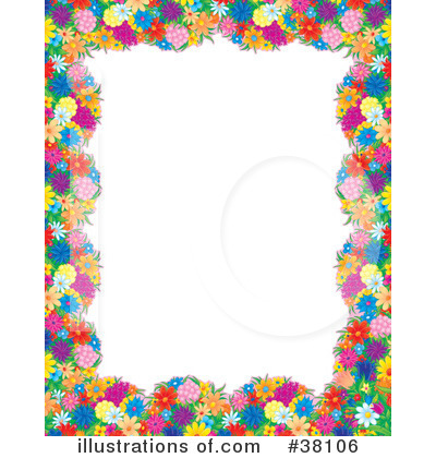 Royalty-Free (RF) Flowers Clipart Illustration by Alex Bannykh - Stock Sample #38106