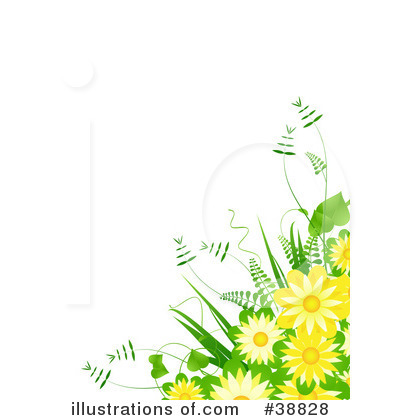 Royalty-Free (RF) Flowers Clipart Illustration by elaineitalia - Stock Sample #38828