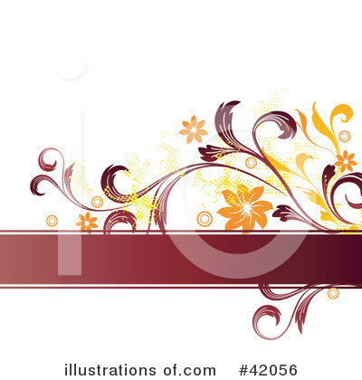 Royalty-Free (RF) Flowers Clipart Illustration by L2studio - Stock Sample #42056