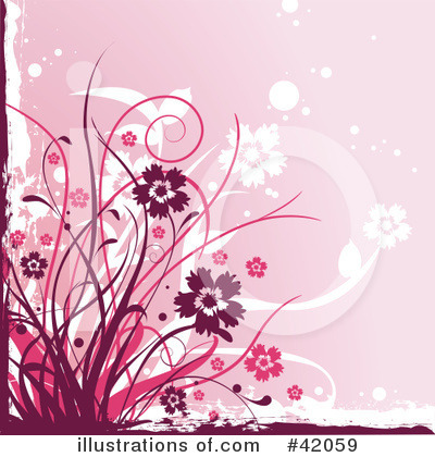 Royalty-Free (RF) Flowers Clipart Illustration by L2studio - Stock Sample #42059