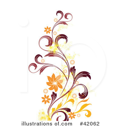 Royalty-Free (RF) Flowers Clipart Illustration by L2studio - Stock Sample #42062