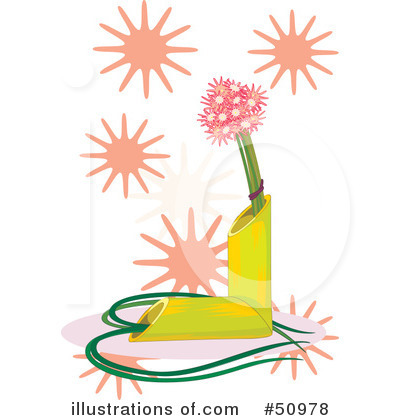 Royalty-Free (RF) Flowers Clipart Illustration by Cherie Reve - Stock Sample #50978