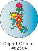 Flowers Clipart #62504 by Pams Clipart