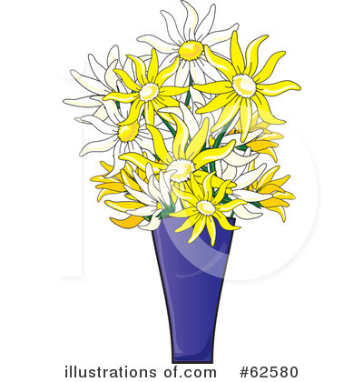 Daisies Clipart #62580 by Pams Clipart