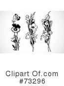 Flowers Clipart #73296 by BestVector
