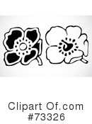 Flowers Clipart #73326 by BestVector