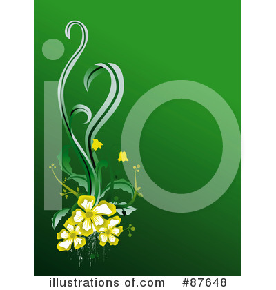 Royalty-Free (RF) Flowers Clipart Illustration by BNP Design Studio - Stock Sample #87648