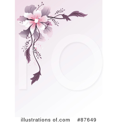 Royalty-Free (RF) Flowers Clipart Illustration by BNP Design Studio - Stock Sample #87649