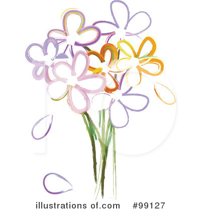 Bouquet Clipart #99127 by Pams Clipart