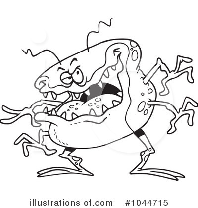 Royalty-Free (RF) Flu Clipart Illustration by toonaday - Stock Sample #1044715