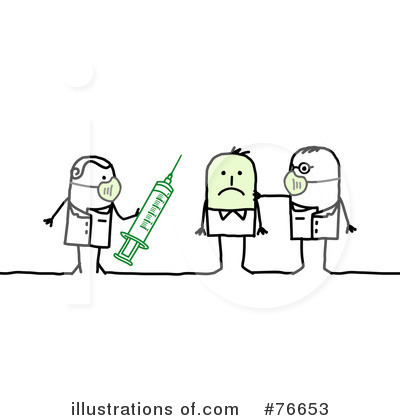 Royalty-Free (RF) Flu Clipart Illustration by NL shop - Stock Sample #76653