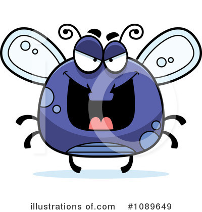 Royalty-Free (RF) Fly Clipart Illustration by Cory Thoman - Stock Sample #1089649