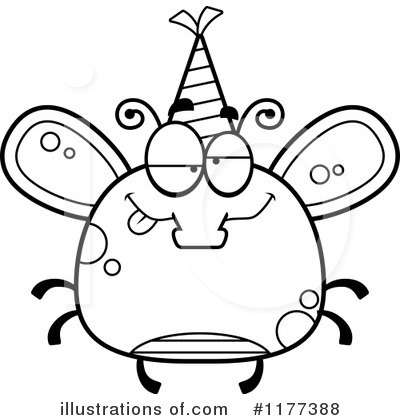 Royalty-Free (RF) Fly Clipart Illustration by Cory Thoman - Stock Sample #1177388