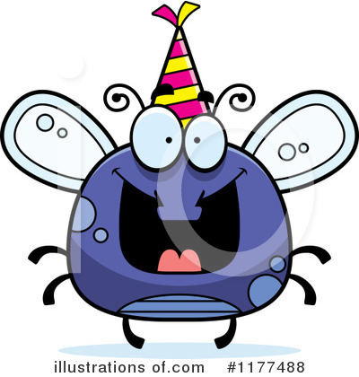 Royalty-Free (RF) Fly Clipart Illustration by Cory Thoman - Stock Sample #1177488