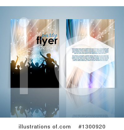 Royalty-Free (RF) Flyer Clipart Illustration by KJ Pargeter - Stock Sample #1300920