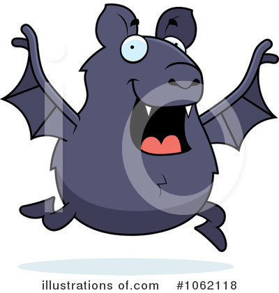 Royalty-Free (RF) Flying Bat Clipart Illustration by Cory Thoman - Stock Sample #1062118