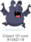 Flying Bat Clipart #1062118 by Cory Thoman