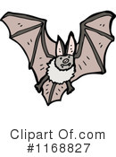Flying Bat Clipart #1168827 by lineartestpilot
