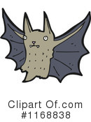 Flying Bat Clipart #1168838 by lineartestpilot