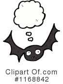 Flying Bat Clipart #1168842 by lineartestpilot