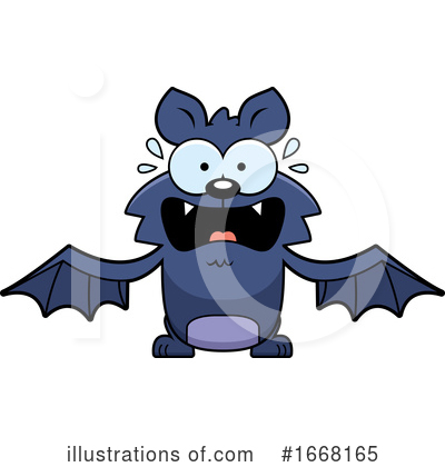 Royalty-Free (RF) Flying Bat Clipart Illustration by Cory Thoman - Stock Sample #1668165