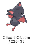Flying Bat Clipart #226438 by BNP Design Studio