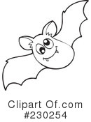 Flying Bats Clipart #230254 by visekart