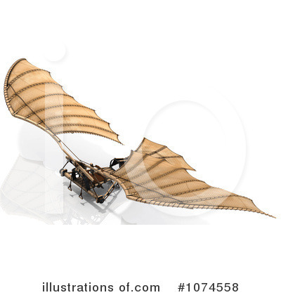 Human Flight Clipart #1074558 by Leo Blanchette