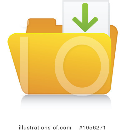 Royalty-Free (RF) Folder Clipart Illustration by Andrei Marincas - Stock Sample #1056271