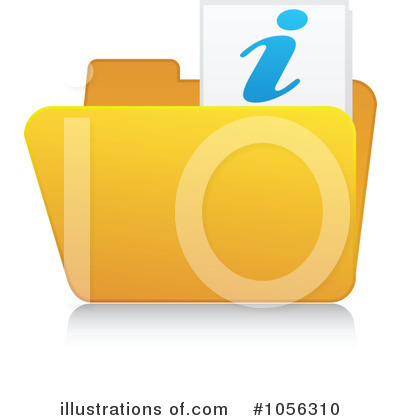 Royalty-Free (RF) Folder Clipart Illustration by Andrei Marincas - Stock Sample #1056310