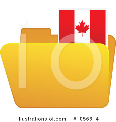 Canadian Flag Clipart #1056614 by Andrei Marincas
