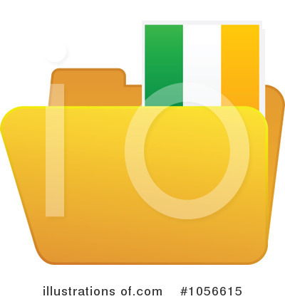 Royalty-Free (RF) Folder Clipart Illustration by Andrei Marincas - Stock Sample #1056615
