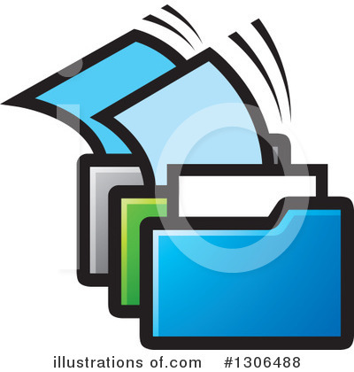 Filing Clipart #1306488 by Lal Perera
