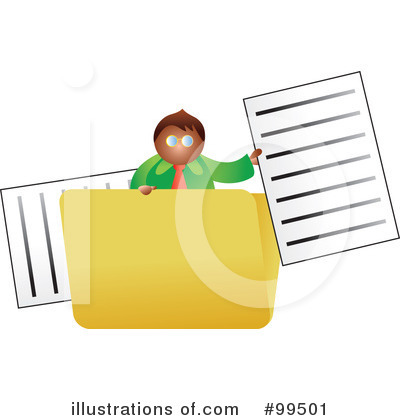 Royalty-Free (RF) Folder Clipart Illustration by Prawny - Stock Sample #99501