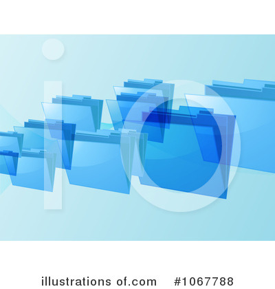 Royalty-Free (RF) Folders Clipart Illustration by elaineitalia - Stock Sample #1067788