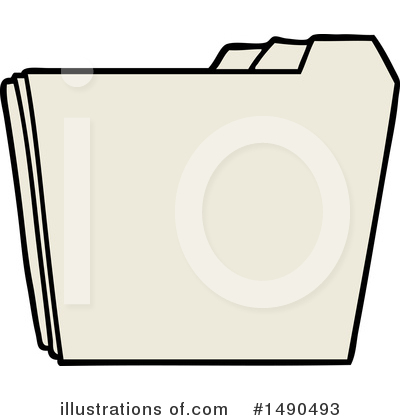 Royalty-Free (RF) Folders Clipart Illustration by lineartestpilot - Stock Sample #1490493