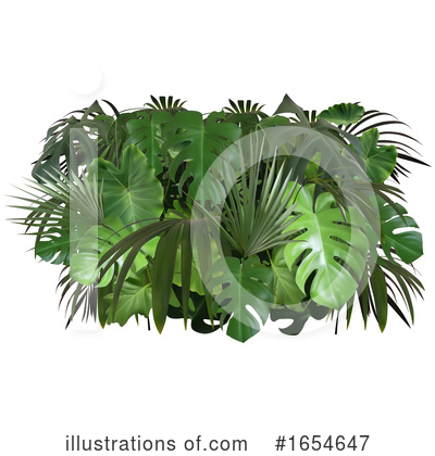 Royalty-Free (RF) Foliage Clipart Illustration by dero - Stock Sample #1654647
